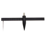 Plastic Clay Ceramic Pottery Compass Circle Cutter Measuring Tools Ruler Caliper 1cm-34cm Black - Aladdin Shoppers