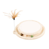 Maxbell Cat Scratcher Cat Scratching Board Furniture Protection Decorative for Kitty White