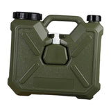 Maxbell Water Container with Spigot Bucket Water Tank for Fishing Backpacking Picnic 12L Green