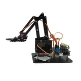 Maxbell 4 Degree of Freedom 4 Axis Robot Mechanical Arm with 4 Servos for Arduino DIY Kits Science Toy - Aladdin Shoppers