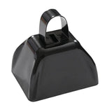 Maxbell Metal Cowbell 2.91x2.36x2.95inch Cow Bell for Graduation Baseball Team Party Black