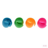 Maxbell Pack of 160 Silicone Thread Spool Huggers for Sewing Machine Accessories