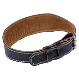 Maxbell 1x PU Leather Weight Lifting Belt Black Training Gym Body Building Men Women XL 130cm - Aladdin Shoppers