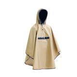 Maxbell Kids Rain Poncho Waterproof Hoodie Poncho for Girls Boys Unisex Kids Fishing Khaki M