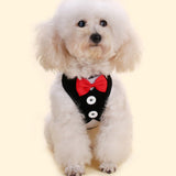 Maxbell Maxbell 10 Styles Adjustable Pet Dog Puppy Vest with Matching Lead Leash Set 3#