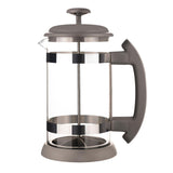Maxbell French Press Coffee Maker Heat Resistant Borosilicate Glass Office Home Gray