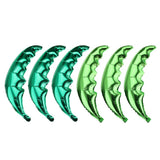 Maxbell 6 Pieces Set Palm Tree Leaf Green Hawaiian Beach Party Balloon Wedding Decor