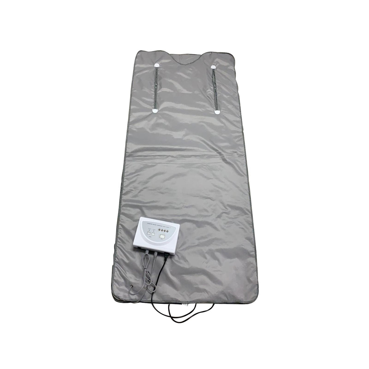 Maxbell Far Infrared Sauna Blanket Practical Waterproof with Zippers Adults Home Use Gray