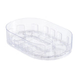 Maxbell Turntable Organization Multipurpose Spice Rack for Cabinet Pantry Countertop Clear