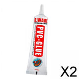 Maxbell 2xInflatable Boat Repair Glue 60ml PVC Glue for Kayak Rubber Boat Air Mattress
