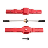 Maxbell RC Car Rear Bridge Assembly 127mm Upgrade Part for 1/16 C14 1/10 Red