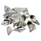 Maxbell 20 Pieces Tibetan Silver Lily Calla Shape Flower Frame Cap Charms for DIY Jewelry Making, DIY Earrings, Elegant Findings 1.03 x 0.59 inch - Aladdin Shoppers