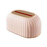 Maxbell Maxbell Facial Tissue Box Holder Dispenser Pumping Paper Case for Restaurant Elegant Pink