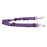 Maxbell Maxbell 2 Pcs Adjustable Pet Cat Dog Car Seat Belt Nylon Leash For Pet Dog Purple