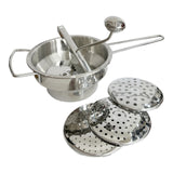 Maxbell Stainless Steel Food Mill Manual Rotary Food Mill for Sauce Baby Food Fruits