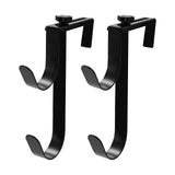 Maxbell 2 Pieces Pool Pole Hanger Pool Equipment Hooks for Nets Skimmer Garden Tools
