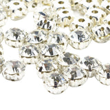 Maxbell 200x Handmade Diamante Sew On Crystal Rhinestone Beads Embellishment 7mm 8mm