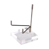 Maxbell 8x Durable Acrylic Display Stand Holder Suport for Minerals Geode Crystal