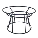 Maxbell Elevated Cat Bowl Stand Only Iron Round Raised Dog Food and Water Bowl Stand