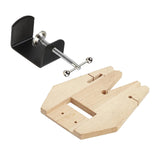 Maxbell Bench Pin Clamp Set Adjustable Jeweler Table Clamp for Jewelry Making Sawing Style B