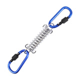 Maxbell Tent Spring Buckle Heavy Duty Adjuster for Accessories Camping Hammock Chair Blue