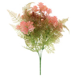 Maxbell 5 Forks Artificial Flowers Persian Rose Bouquet Wedding Floral Decor Pink