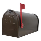 Maxbell Metal Mailbox Heavy Duty Medium Capacity Decorative Post Mounted for Outside