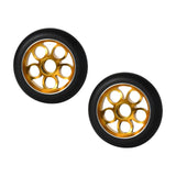 Maxbell Skateboard Wheel Wear Resistant Shock Absorption Quiet Longboard Wheel Parts gold