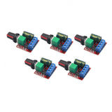Maxbell 5Pcs PWM DC Motor Speed Controller DC 5-35V Professional Governor Controller