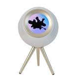 Maxbell Magnetic Fluid Ferrofluid Speaker with Music Rhythm for Office Bedside Party White