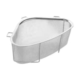 Maxbell Colander Triangle Strainer Sturdy Sink Drain Dish Rack for Pasta Fruits Cook