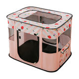 Cat Bed Oxford Fabric Nest House Cat Tent Cat House for Rabbit Small Dogs Pink - Aladdin Shoppers