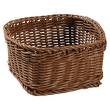 Woven Storage Basket Durability Fruit Basket for Bathroom Countertop Bedroom Small