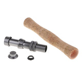 2 Sets Fly Fishing Rod Handle Grip with Reel Seat for Rod Building or Repair