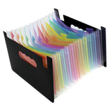 Maxbell Expanding File Folder A5 Size 13 Pockets Desktop Folders for Business Style B