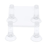 Maxbell Maxbell Acrylic Submersible Pump Clear Bracket for Fish Tank Aquarium Pump