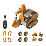 Maxbell Engineering Car Birthday Gift Crane 4 in 1 Construction Truck Toys Set