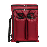 Maxbell Art Portfolio Backpack Drawing Bag for Craft Supplies Accessories Sketchbook Red