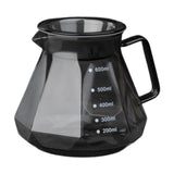 Maxbell Pour over Glass Coffeemaker Drip Coffee Maker for Camping Cafes Home