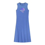 Maxbell Maxbell Women's Long Summer Dress Summer Soft Female Sundress for Work Street Travel L