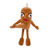 Maxbell Plush Doll Cartoon Creature Stuffed Toy for Party Decoration Girls Boys Kids Wooden Man Doll
