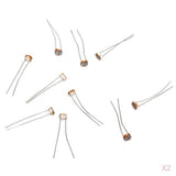 Maxbell 2x 10pcs Light Dependent Resistor LDR Photoresistor GL5528