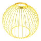Maxbell Iron Lamp Shade Bulb Cover Office Fitting Hotel Home Pendant Light Lampshade Gold 14.8x13cm