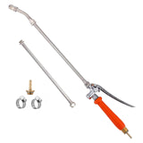Maxbell Sprayer Wands Stainless Steel with Shut Off Valves Replacement Watering Wands 56cm 26cm with M6M10