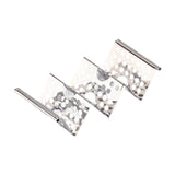 Maxbell Stainless Steel Taco Holder Stand Taco Rack for Kitchen Hotel Birthday Party
