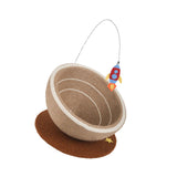 Maxbell Cat Scratcher Bed Lounge Couch with Toy for Small Medium Large Cats Sleeping