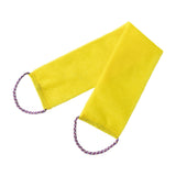 Maxbell Exfoliating Washcloth Convenient Smooth Skin for Men and Women Body Scrubber Yellow