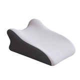 Maxbell Back Pillow Memory Cotton Wedge Prone Pillow for Office Dorm Watching Movies gray