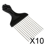 Maxbell 10xStainless Steel Salon Hair Cutting Styling Hairdressing Barber