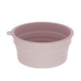 Maxbell Foldable Face Basin Convenient Washing Basin Wash Bowl for RV Outdoor Hiking Pink